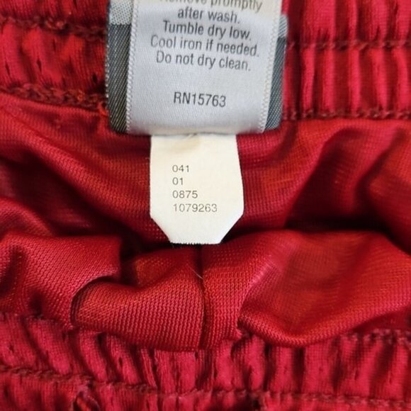 Vintage Champion C9 Basketball Shorts XL Maroon Red Dazzle Mesh Rare EUC VTG - Picture 6 of 14